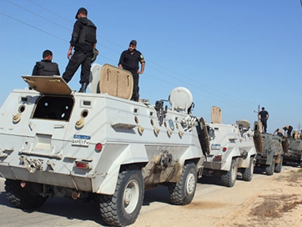  قوات الأمن المصرية في سيناء 