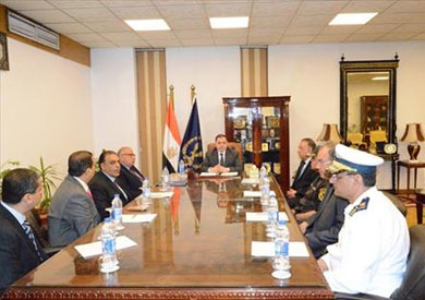 وزير الداخلية خلال اجتماعه بقيادات أمن الإسكندرية