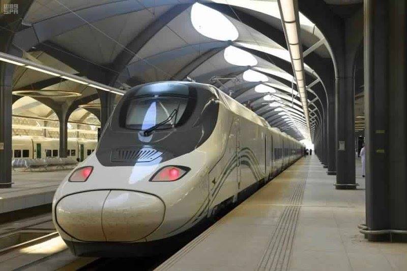  أولى رحلات قطار الحرمين بين مكة المكرمة والمدينة المنورة