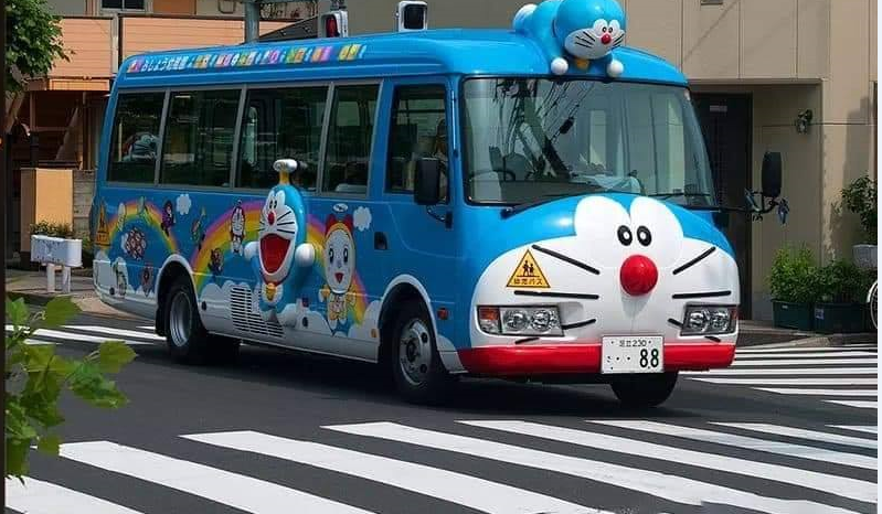 حافلات مدرسية باليابان