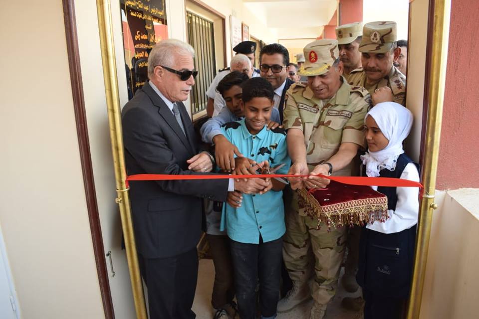 إفتتاح مدرستين للتعليم الأساسى لخدمة التجمعات البدوية والنائية بجنوب سيناء
