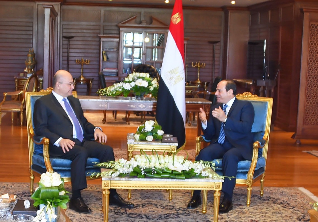 السيسى يؤكد ثقة مصر فى قدرة المؤسسات الوطنية العراقية على تجاوز العقبات