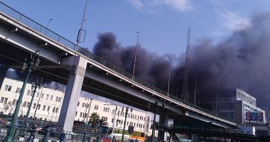 حريق بمحطة مصر برمسيس