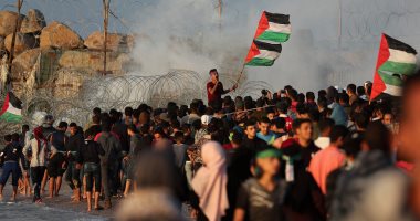 جانب من الاحتجاجات الفلسطينية فى مواجهة جرائم الاحتلال