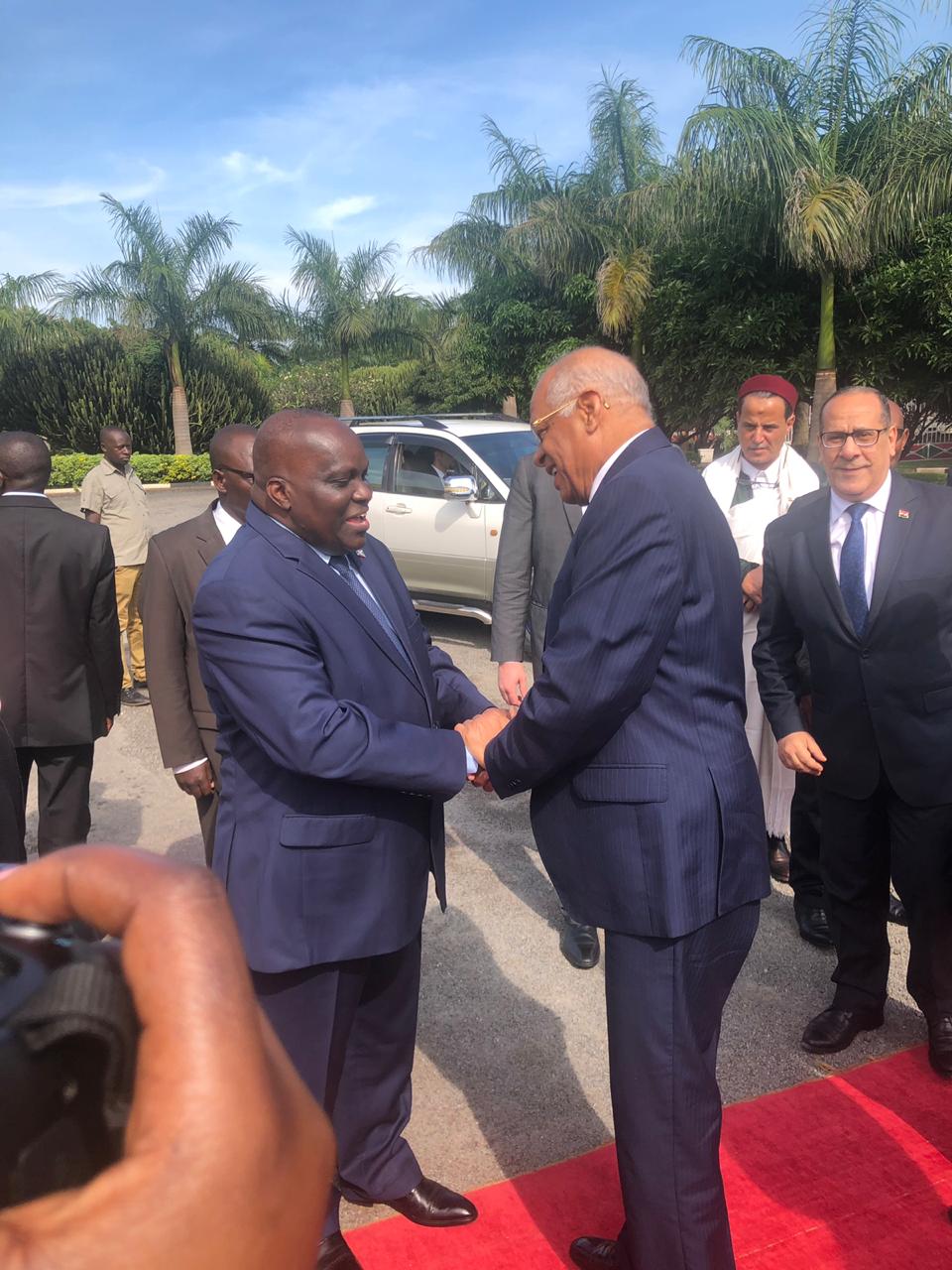 على عبد العال يلتقى رئيس الجمعية الوطنية فى بوروندى