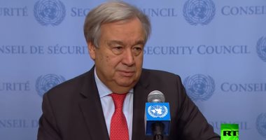 الأمين العام للامم المتحدة أنطونيو جوتيرش