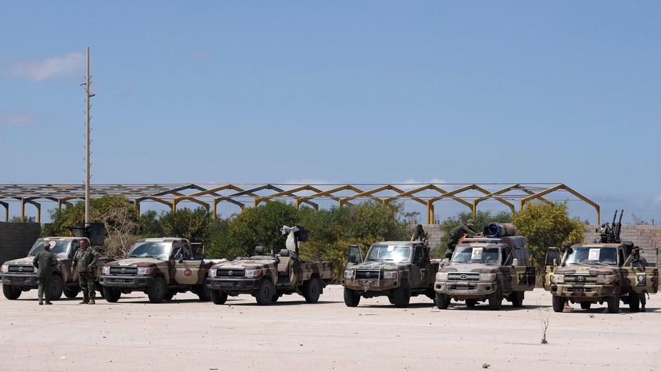آليات تابعة للجيش الليبي