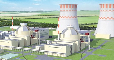 نموذج محطة الضبعة النووية- أرشيفية
