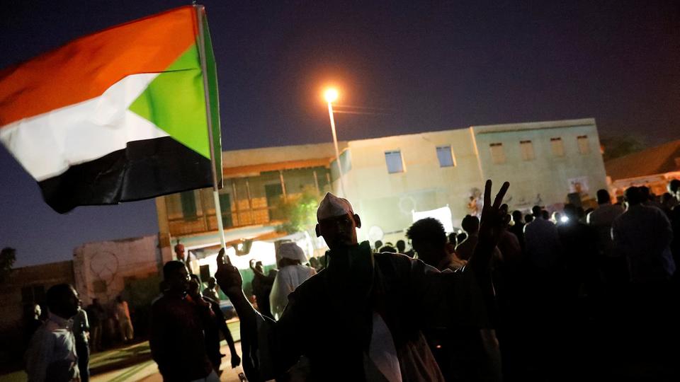 جانب من التظاهرات بالشارع السوداني