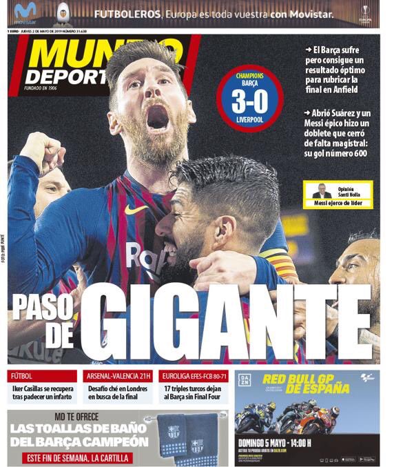 العالم يرفع القبعة لـ ميسي بعد ليلة برشلونة الساحرة ضد ليفربول