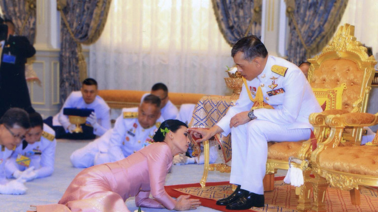 مراسم زواج ملك تايلاند