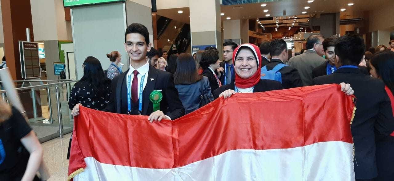 الفريق المصري المشارك في مسابقة ”ISEF” العالمية