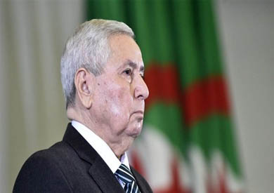 رئيس الدولة الجزائري المؤقت عبد القادر بن صالح