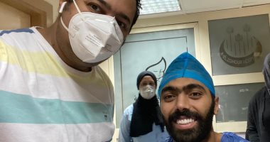 حسين الشحات بعد الجراحة