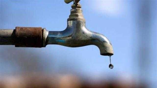 محافظة الجيزة تعلن قطع المياه عن بعض المناطق لمدة 10 ساعات لأعمال الإصلاح
