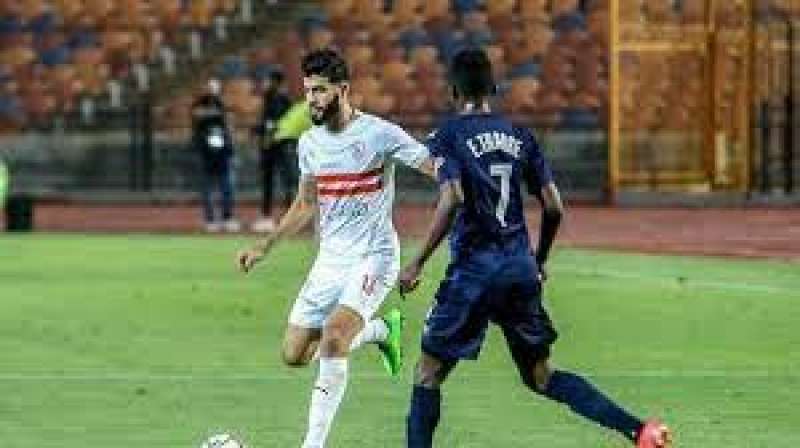 مباراة سابقة للزمالك وبيراميدز