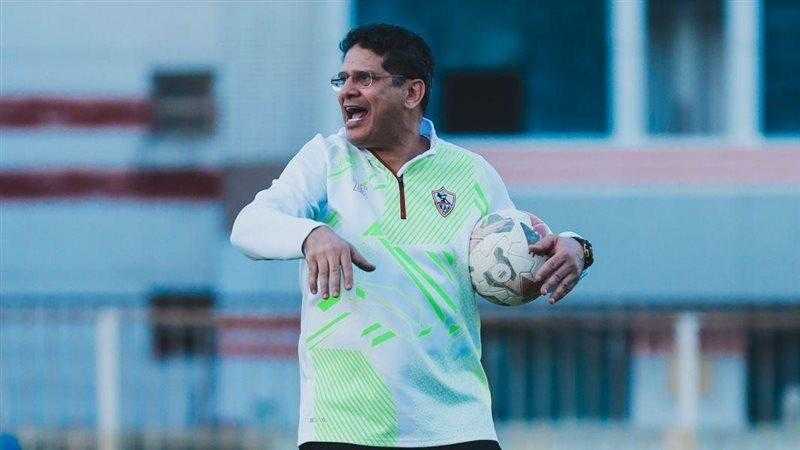 الرمادي يعقد جلسة مع لاعبي الزمالك قبل مواجهة بيراميدز