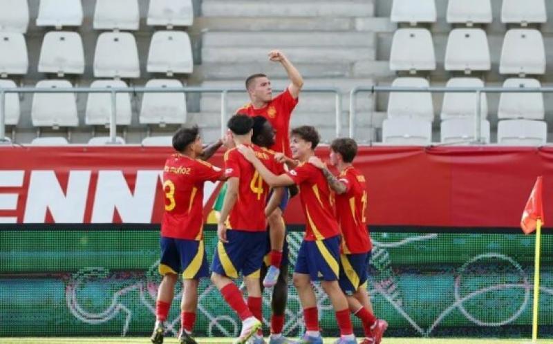 إسبانيا تهزم ألمانيا وتضرب موعدًا مع هولندا في نهائي يورو تحت 19 عامًا